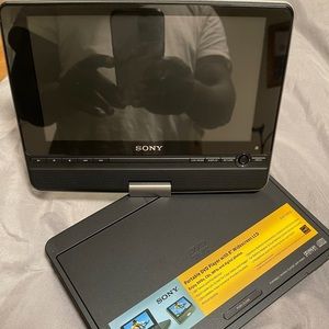 Sony portable rotation DVD player
